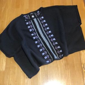 Tea Collection cotton sweater/poncho